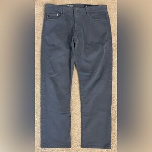 AG Adriano Goldschmied Mens 33x32 Tellis Modern Slim Leg Soft Cotton Pants